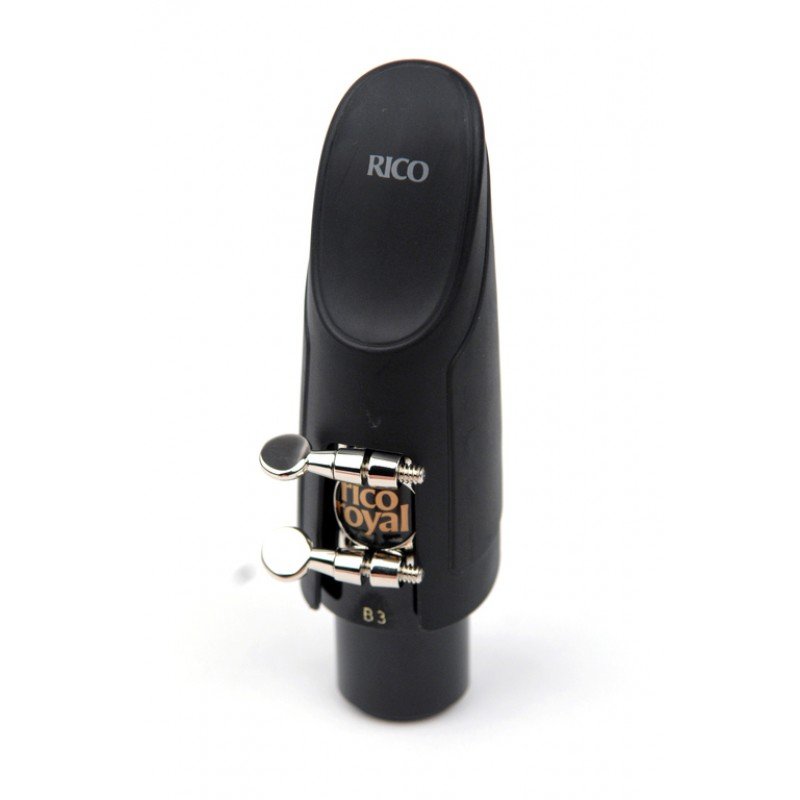 RTS1N Лигатура с колпачком на мундштук из эбонита для саксофона тенор, никелированная, Rico