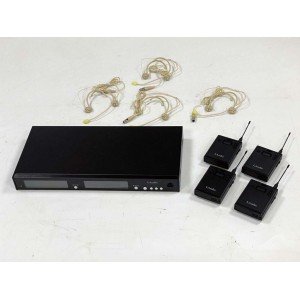 RWS-4BHS Беспроводная микрофонная система, 4 головных микрофона, LAudio RWS-4BHS Беспроводная микрофонная система, 4 головных микрофона, LAudio