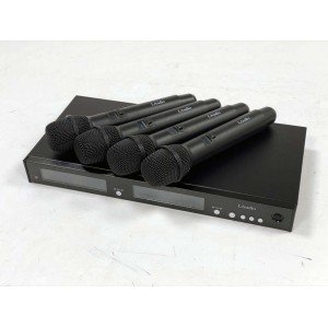 RWS-4HD Беспроводная микрофонная система, 4 ручных передатчика, LAudio RWS-4HD Беспроводная микрофонная система, 4 ручных передатчика, LAudio
