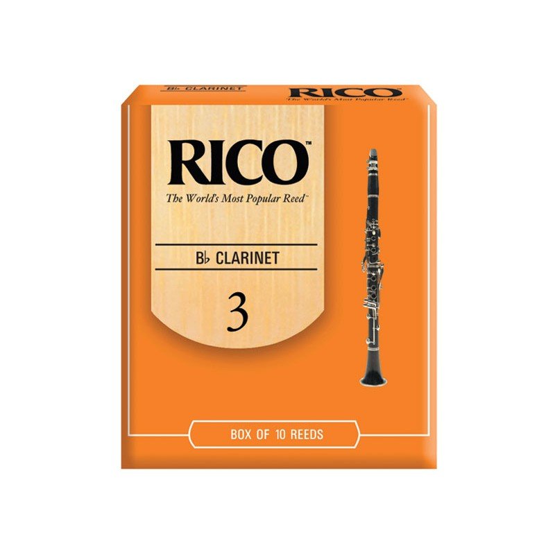 Rico RCA1030 Трости для кларнета Bb (10 шт. в упаковке) Rico RCA1030 Трости для кларнета Bb (10 шт. в упаковке)