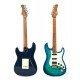 S-G25-SBL Электрогитара, синий санберст, Luxars