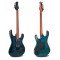 S-G37-TBL Электрогитара, синяя, Luxars