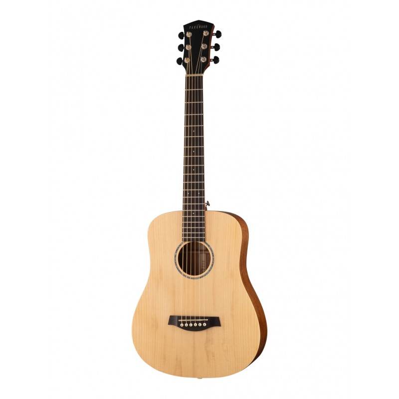 S-Mini ADN Акустическая гитара, дредноут 3/4, с чехлом, Parkwood