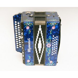S32XL-A-BL Гармонь "Шуйская" 25х25-III-2, синяя, Шуйская гармонь S32XL-A-BL Гармонь "Шуйская" 25х25-III-2, синяя, Шуйская гармонь