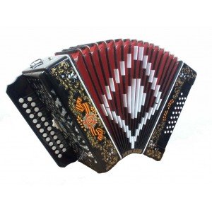 S32XL-A-POBEDA Гармонь "Шуйская" 25х25-III-2, расцветка «Победа», Шуйская гармонь S32XL-A-POBEDA Гармонь "Шуйская" 25х25-III-2, расцветка «Победа», Шуйская гармонь