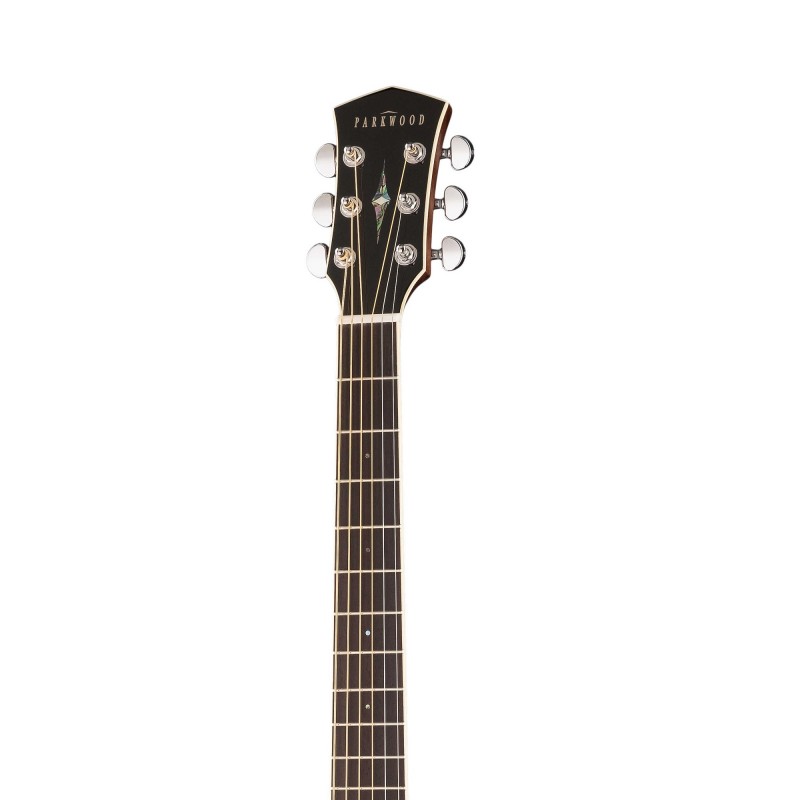 S67 Электро-акустическая гитара, с вырезом, с чехлом, Parkwood