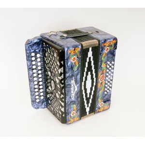 S6XL-A-BL Гармонь "Чайка 204" 25х25-II, синяя, Шуйская гармонь S6XL-A-BL Гармонь "Чайка 204" 25х25-II, синяя, Шуйская гармонь