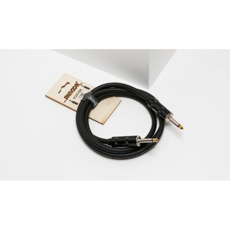 SC225-PJPJ-10m Кабель для гитарного усилителя, 2х2,5мм, Powerjack, 10м, SHNOOR SC225-PJPJ-10m Кабель для гитарного усилителя, 2х2,5мм, Powerjack, 10м, SHNOOR