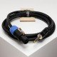 SC225-SPPJ-5m Кабель для гитарного усилителя, 2х2,5мм, Speakon-Powerjack, 5м, SHNOOR SC225-SPPJ-5m Кабель для гитарного усилителя, 2х2,5мм, Speakon-Powerjack, 5м, SHNOOR