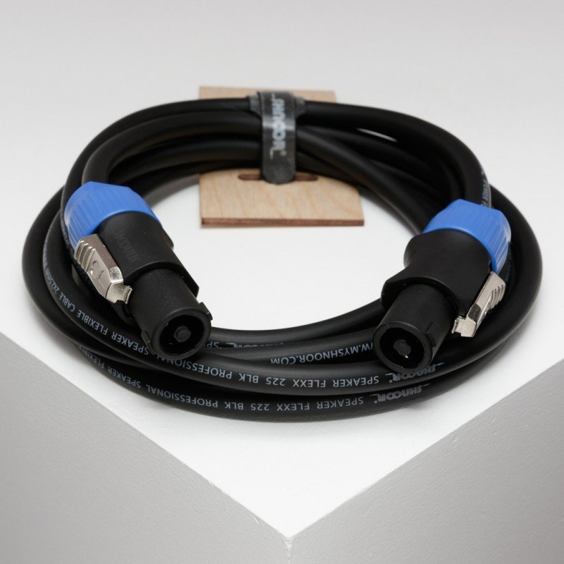 SC225-SPSP-25m Кабель акустический гибкий, 2x2,5мм, Speakon, 25м, SHNOOR