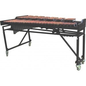 SCX35R-AB Ксилофон "Концертный", 3,5 октавы, со стойкой, амарант, черный (2 коробки), Sinkopa