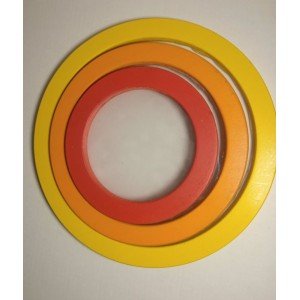 SDC-SET3 Slim Drum Рамочные барабаны 8", 10", 12", с палочкой, разные цвета, Sinkopa SDC-SET3 Slim Drum Рамочные барабаны 8", 10", 12", с палочкой, разные цвета, Sinkopa