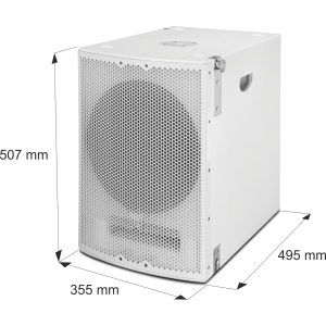 SE Audiotechnik M-F3AW S12 PRO сабвуфер линейного массива активный (белый)