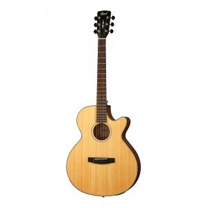 SFX-E-NS-WBAG SFX Series Электро-акустическая гитара, с вырезом, цвет нат. матовый, чехол, Cort SFX-E-NS-WBAG SFX Series Электро-акустическая гитара, с вырезом, цвет нат. матовый, чехол, Cort