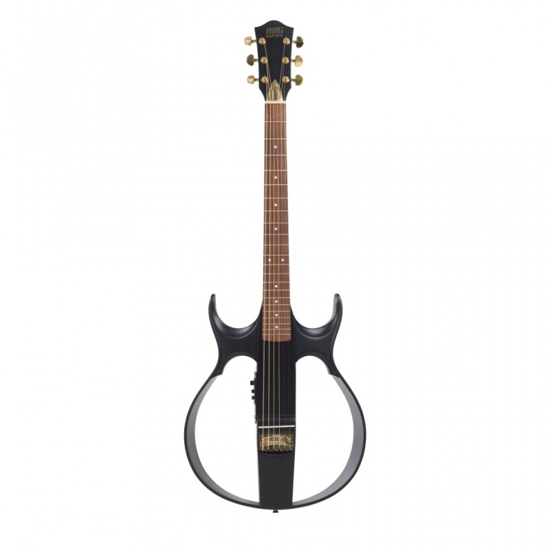 SG1BL23 SG1 Сайлент-гитара, черная, MIG Guitars