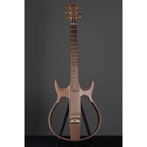 SG1CN23 SG1 Сайлент-гитара, темно-коричневая, MIG Guitars