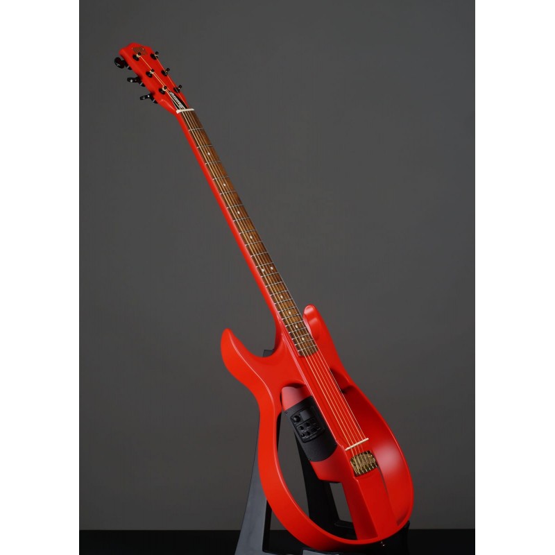SG1R23 SG1 Сайлент-гитара, красная, MIG Guitars