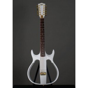 SG2WH23 SG2 Сайлент-гитара 12-струнная, белая, MIG Guitars SG2WH23 SG2 Сайлент-гитара 12-струнная, белая, MIG Guitars