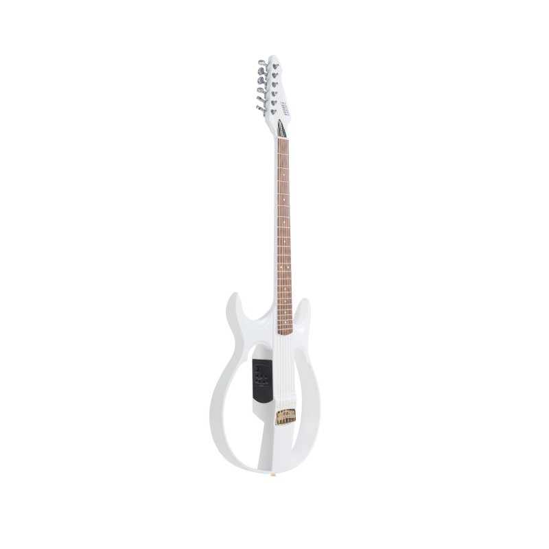SG3WH23 SG3 Сайлент-гитара, белая, MIG Guitars
