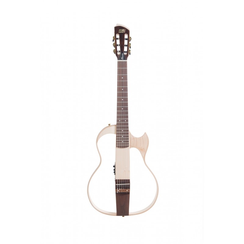 SG4SAD23 SG4 Сайлент-гитара, сапеле/тонировка темный орех, MIG Guitars