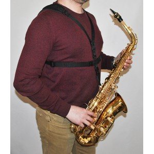 SHT-03LJ Ремень для саксофона с петлей, размер Junior, Мозеръ