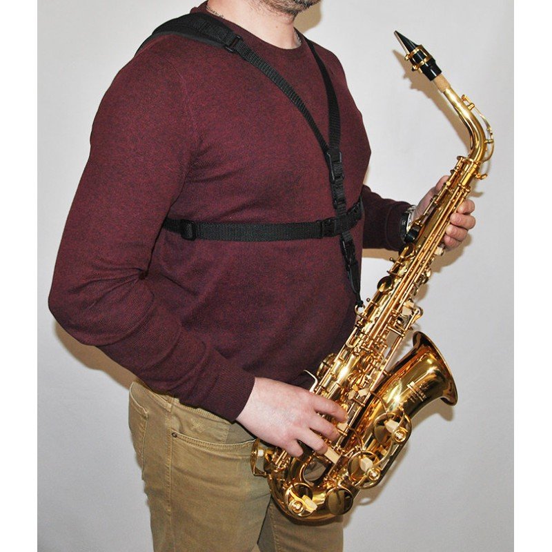 SHT-03LJ Ремень для саксофона с петлей, размер Junior, Мозеръ