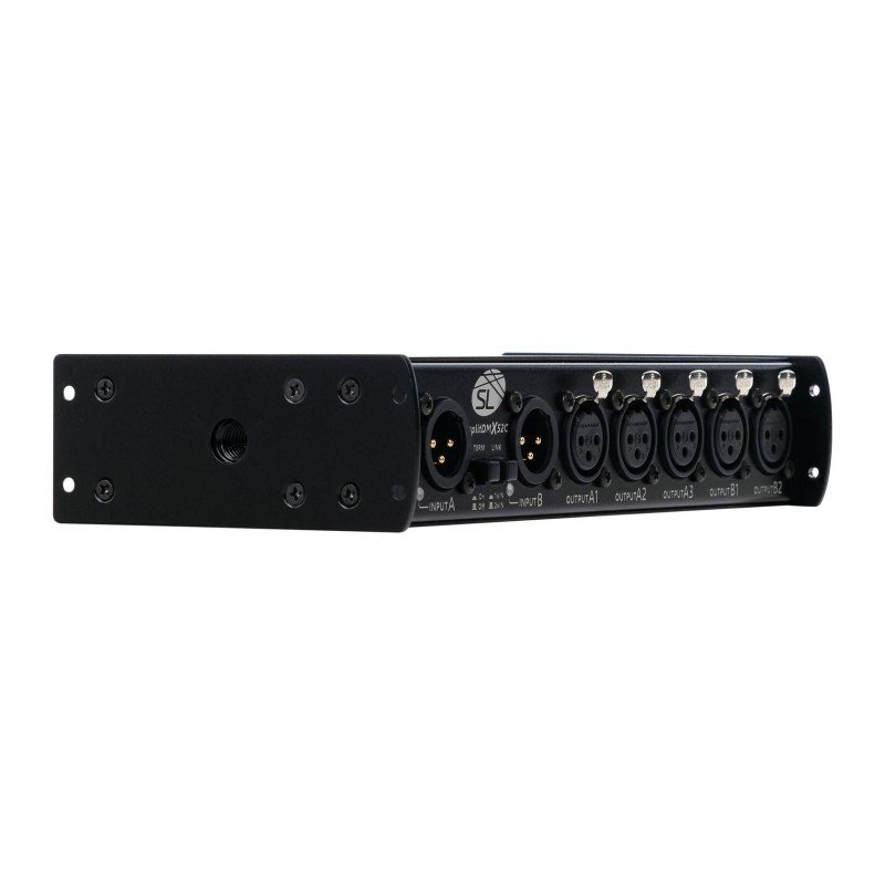 SL-SDX52C splitDMX X52C Сплиттер DMX512, 2xDMX-входа, 5xDMX-выходов, Siberian Lighting
