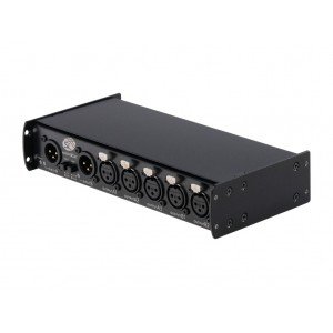 SL-SDX52C splitDMX X52C Сплиттер DMX512, 2xDMX-входа, 5xDMX-выходов, Siberian Lighting