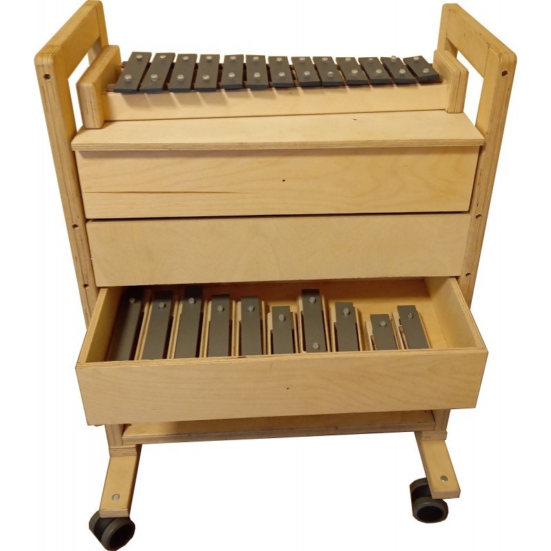 SMW2 Набор перкуссии Музыкальная тележка, корпус тонированный, Sinkopa