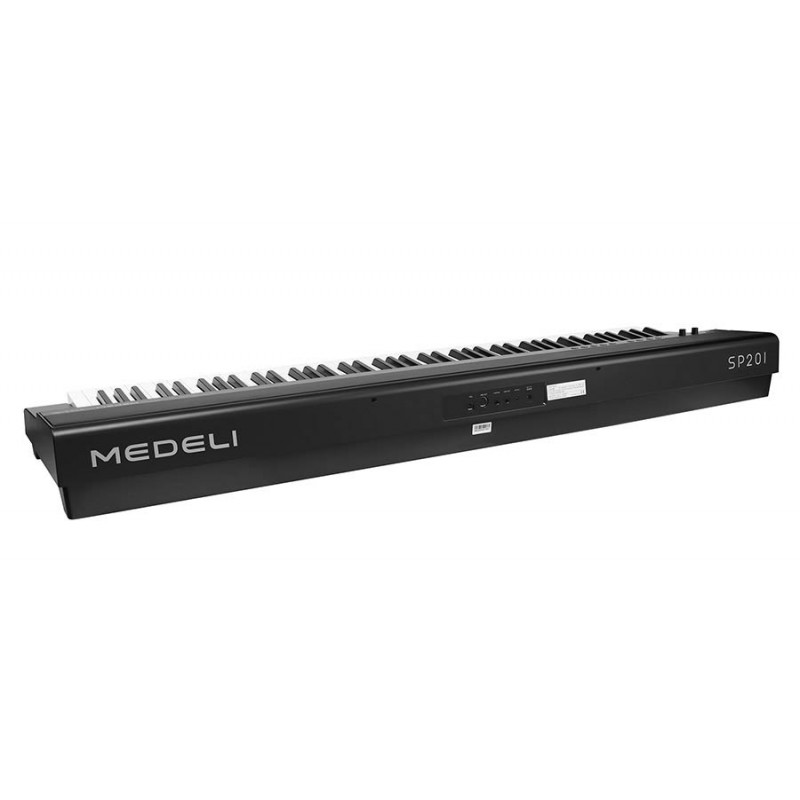 SP201-BK+stand Цифровое пианино со стойкой, черное (2 коробки), Medeli