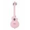 SQ-U-PK Укулеле концертный, карбон, розовый, Foix