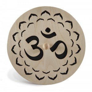 SS-OM-25-L Шум ручья "Ом" 25см, светлый, Shamanic SS-OM-25-L Шум ручья "Ом" 25см, светлый, Shamanic