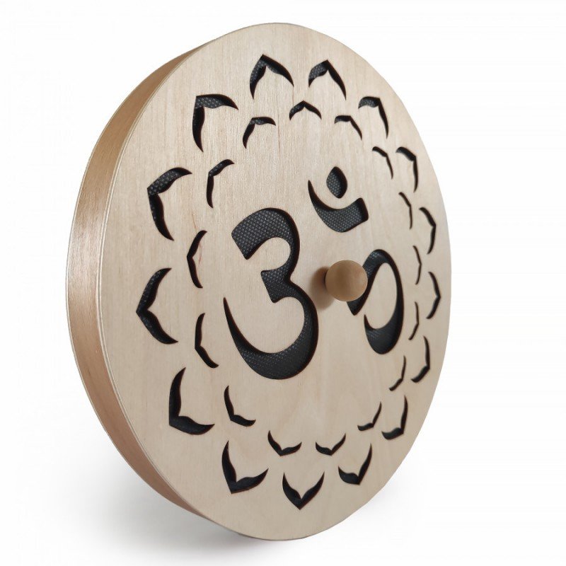 SS-OM-50-L Шум ручья "Ом" 50см, светлый, Shamanic