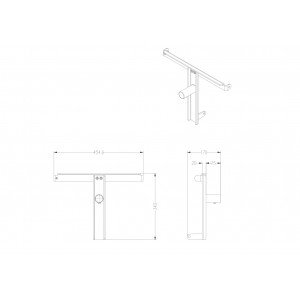 SVS Audiotechnik CASCADE 206A Pole Adapter Стойка переходник саб-сателлит