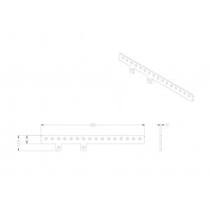 SVS Audiotechnik CASCADE 208A Extension Hanger рама для изменения угла линейного массива