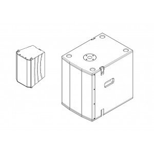 SVS Audiotechnik CASCADE N5A элемент линейного массива активный 2-полосный