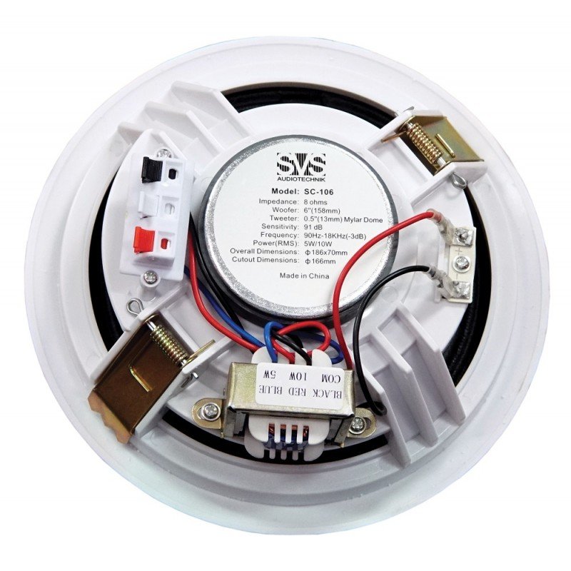SVS Audiotechnik SC-106 Громкоговоритель потолочный SVS Audiotechnik SC-106 Громкоговоритель потолочный