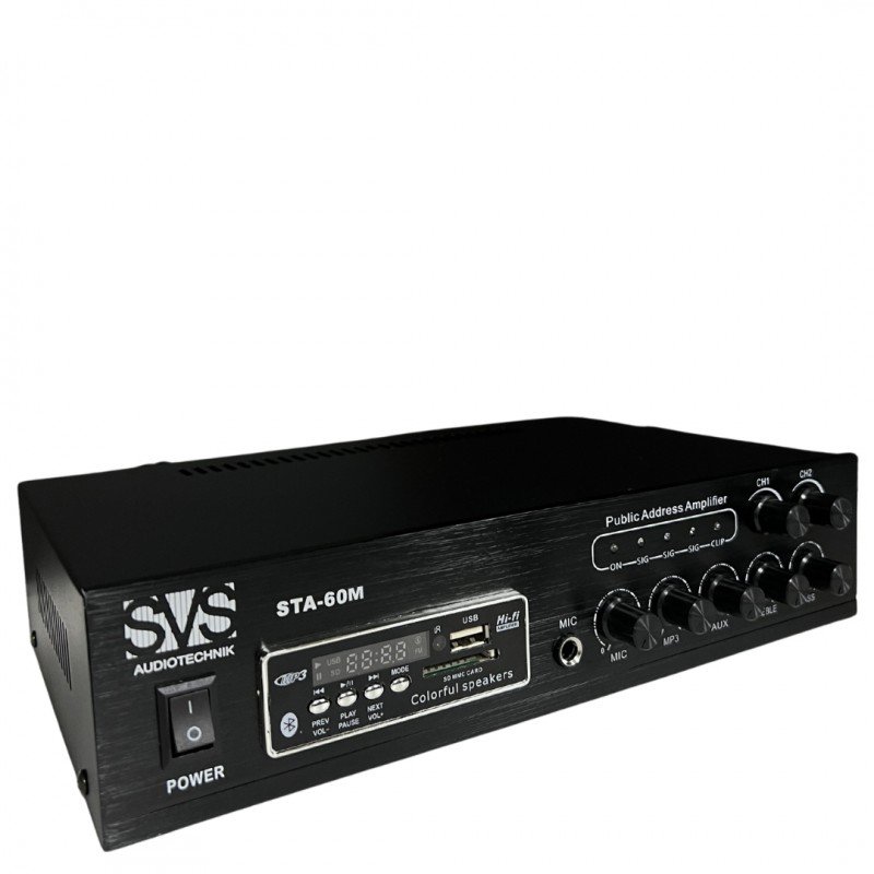SVS Audiotechnik STA-60M Радиоузел трансляционный SVS Audiotechnik STA-60M Радиоузел трансляционный