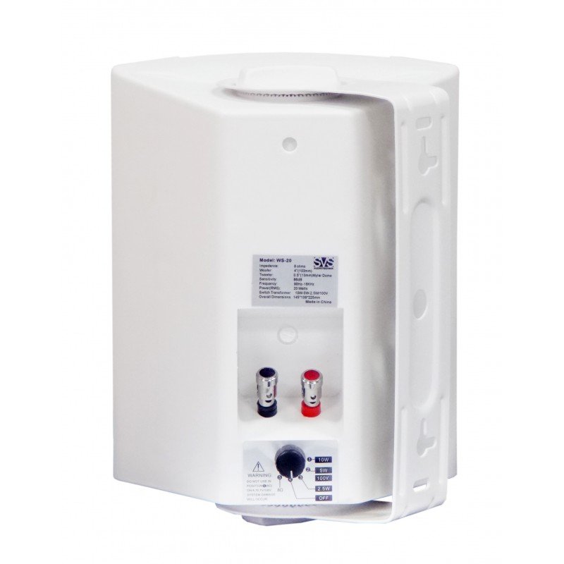 SVS Audiotechnik WS-20 White Громкоговоритель настенный SVS Audiotechnik WS-20 White Громкоговоритель настенный