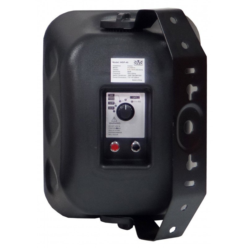 SVS Audiotechnik WSP-40 Black Громкоговоритель настенный SVS Audiotechnik WSP-40 Black Громкоговоритель настенный