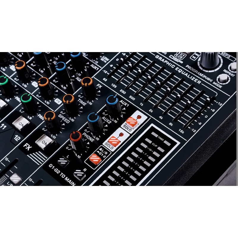 SVS Audiotechnik mixers AM-12 PRO Микшерный пульт аналоговый, 12-канальный