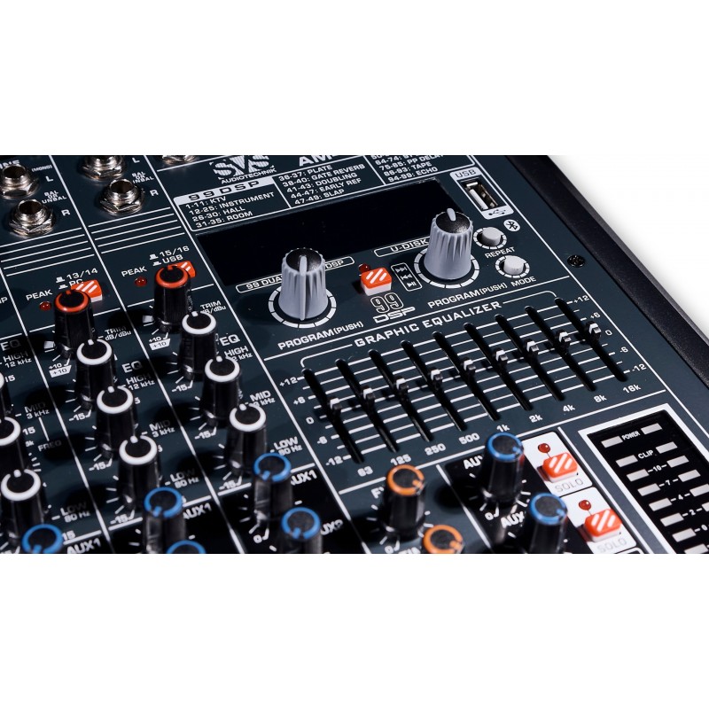 SVS Audiotechnik mixers AM-16 PRO Микшерный пульт аналоговый