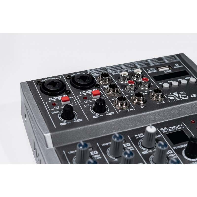 SVS Audiotechnik mixers AM-4 DSP Аналоговый микшерный пульт, 4-канала
