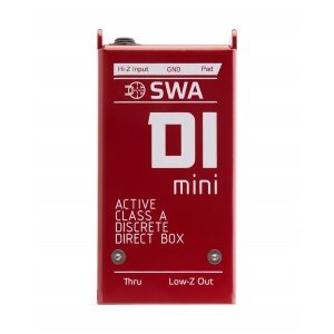 SWA D1mini Активный DI-Box,одноканальный SWA D1mini Активный DI-Box,одноканальный