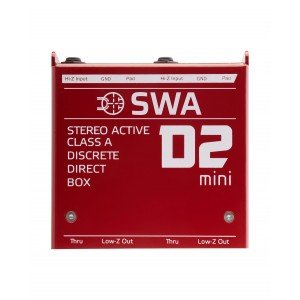 SWA D2mini Активный DI-Box, двухканальный SWA D2mini Активный DI-Box, двухканальный