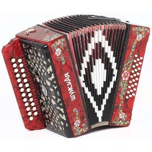 SZ32XL-G-RED Гармонь "Шуйская" 25х25-III-2, красная, Шуйская гармонь SZ32XL-G-RED Гармонь "Шуйская" 25х25-III-2, красная, Шуйская гармонь