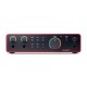 Scarlett-2i2-4th-gen Аудио интерфейс USB, 2 входа-2 выхода, Focusrite