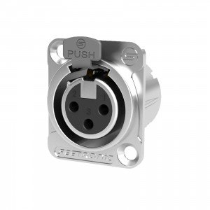 Seetronic MK3F2C Панельный разъем XLR Seetronic MK3F2C Панельный разъем XLR