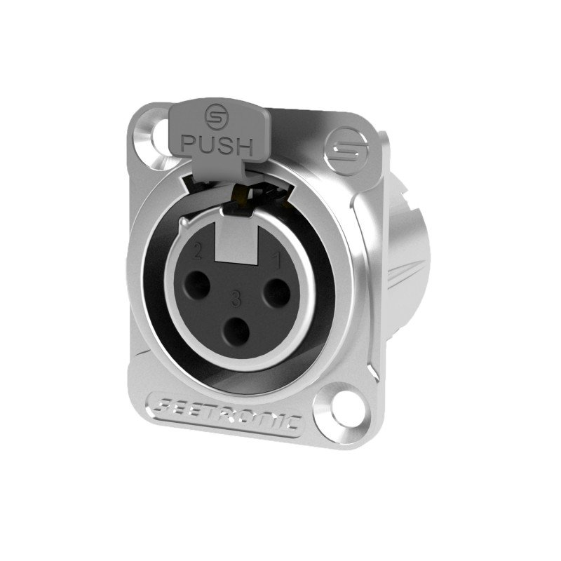 Seetronic MK3F2C Панельный разъем XLR Seetronic MK3F2C Панельный разъем XLR