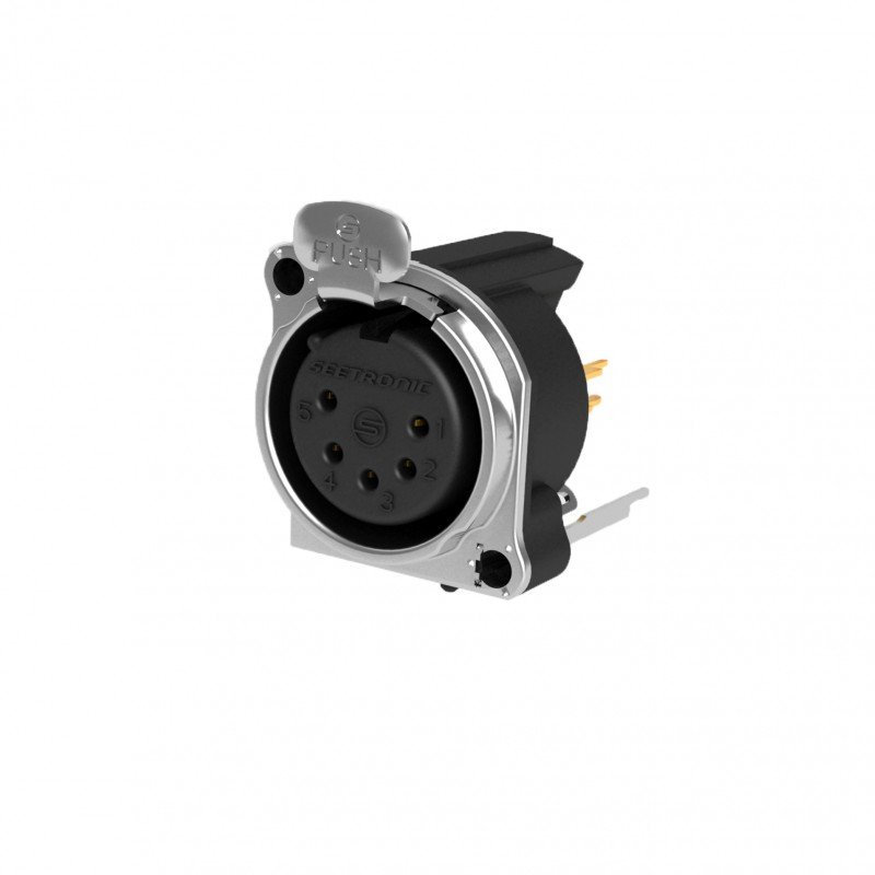 Seetronic SCADF5-H Панельный разъём 5-пин XLR Seetronic SCADF5-H Панельный разъём 5-пин XLR